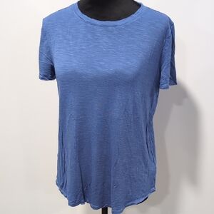 GAP Blue Short Sleeve Luxe Tee